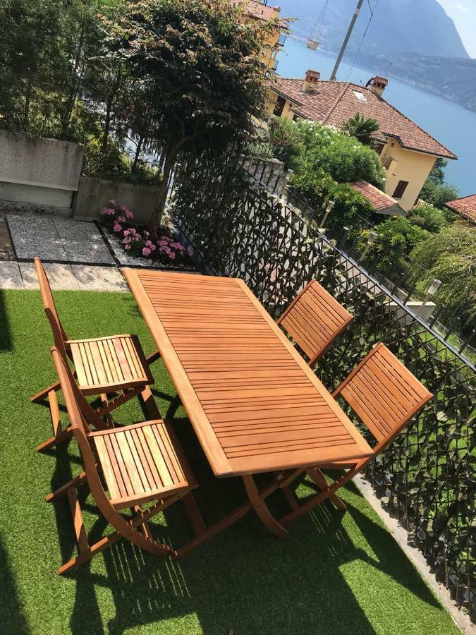 Apartment With Garden And Terrace Beautiful Lake View Беллано Екстер'єр фото